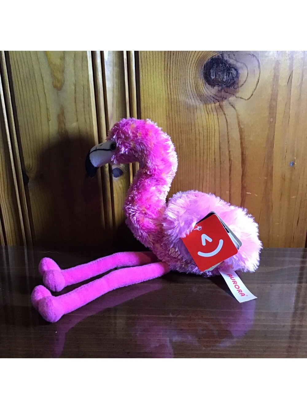 Aurora World Mini Flopsie Flavia Pink Flamingo Plush 8" Stuffed Animal NWT 2021